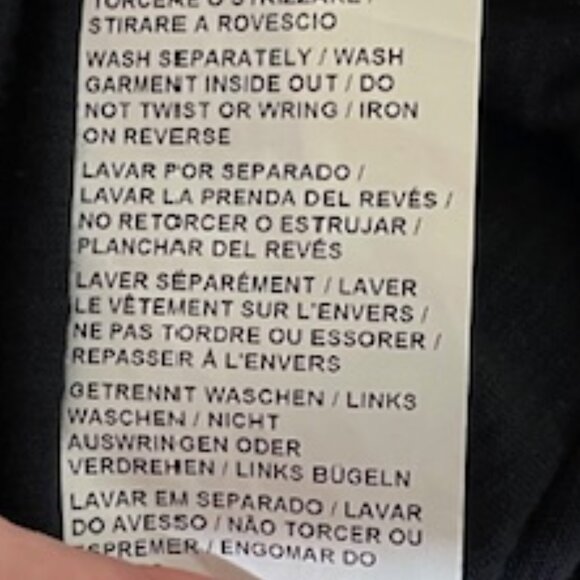 Love Moschino Size 4 Black Orange Zipper Detail Short Sleeve Crewneck T Shirt - Picture 9 of 9